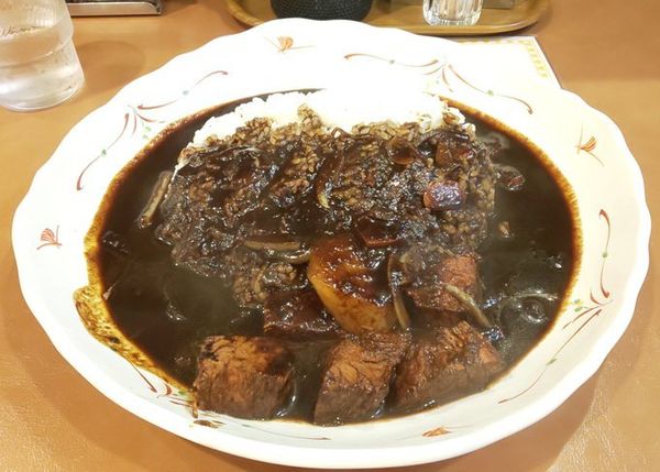 「ビーフカレー（ブラック 5辛）」@ラホール 外神田店の写真