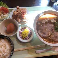 コク味噌ラーメン+唐揚げ玉子メシ