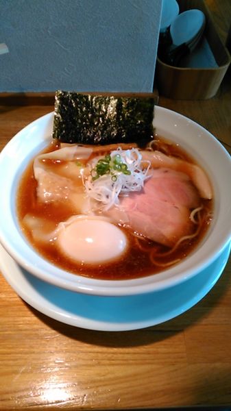 「味玉醤油そば」@らーめん専門 うしおととりの写真