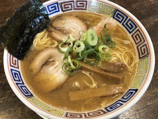 「和歌山中華麺 こってりラーメン」@紀州和歌山ラーメン たかしの写真