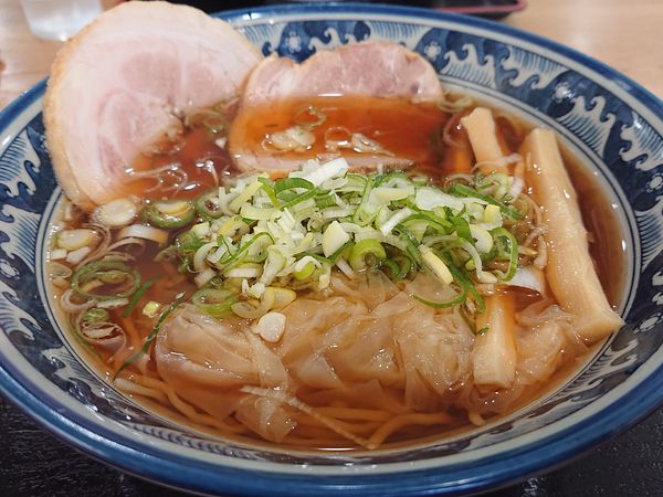 「酒田ラーメン あっさりしょうゆ」@ラーメン尾浦 八王子店の写真