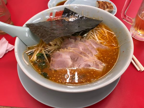 「辛味噌チャーシュー麺」@ラーメン山岡家 半田店の写真