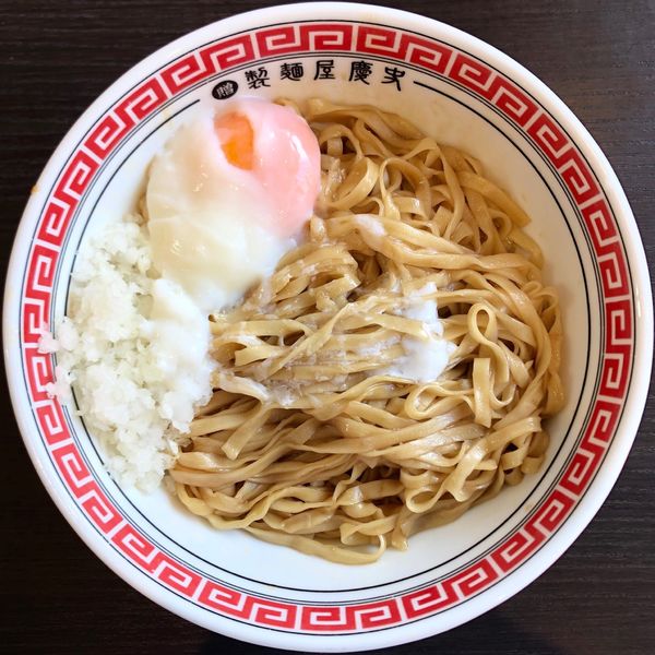 「かけ油そば (450円)」@製麺屋慶史 麺ショップ 西月隈の写真