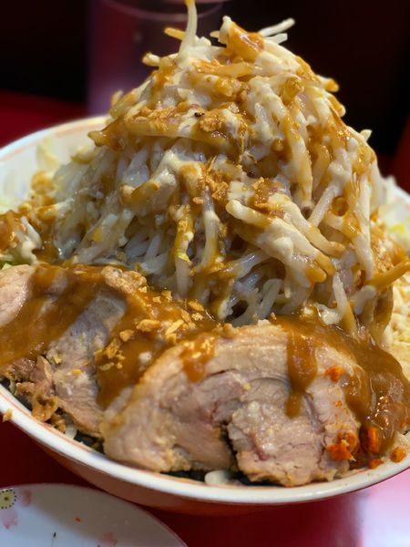 「ニンニクザンマイ　豚１枚追加」@千里眼の写真