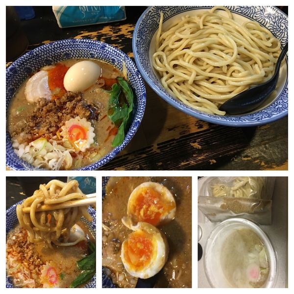 「限定 坦々つけめん」@狼煙 〜NOROSHI〜の写真