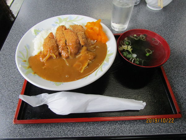 「カツカレーライス 950円」@信州の写真