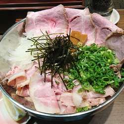 チャーシュー油そば肉増し