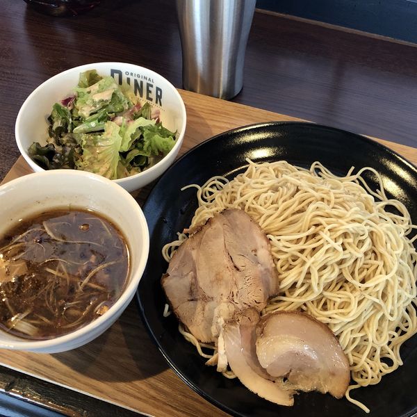 「旨味醤油つけ麺（中 300g）」@Life is beautiful らぁ麺 & Cafe'barの写真