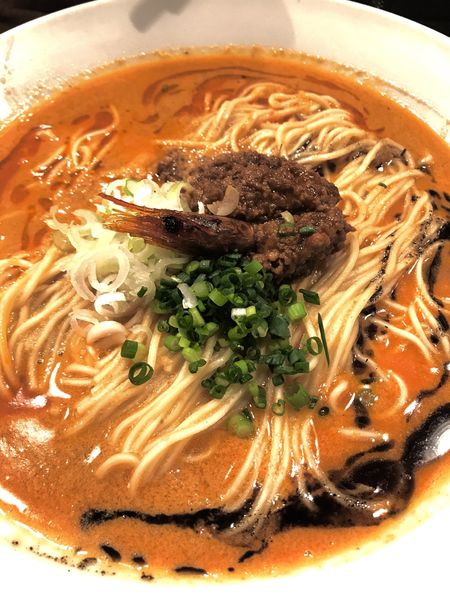 「海老寿久担々麺 大盛」@麺屋 愛心 TOKYO 町屋店の写真