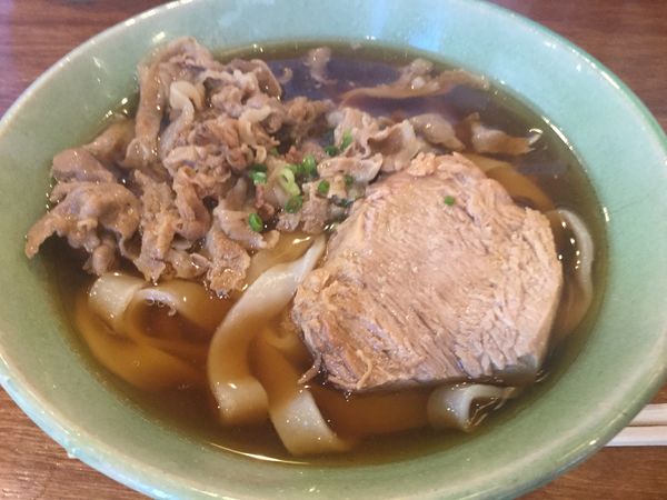 「肉うどん(¥780)」@肉うどん さんすけの写真