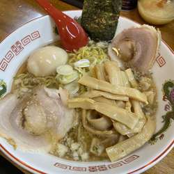 醤油　こってり　味玉メンマ