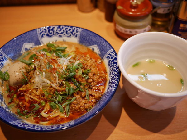 「汁なし担々麺」@中華そば 虎桜の写真
