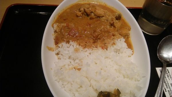 「カレーライス 520円」@よもだそば 日本橋店の写真