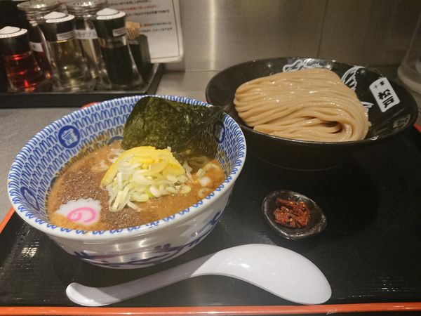 「濃厚つけめん＋特製辛味」@松戸富田麺絆の写真