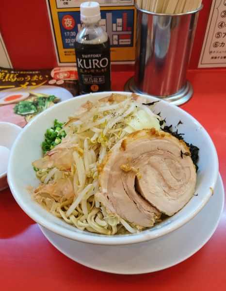 「塩まぜそば３００g 普通」@自家製麺 ダイサンの写真