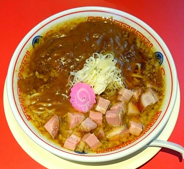 「カレーラーメン 餃子セット」@ソラノイロ 池袋店の写真