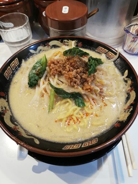 「担々味噌らーめん」@北海道らーめん みそ熊 北千住店の写真