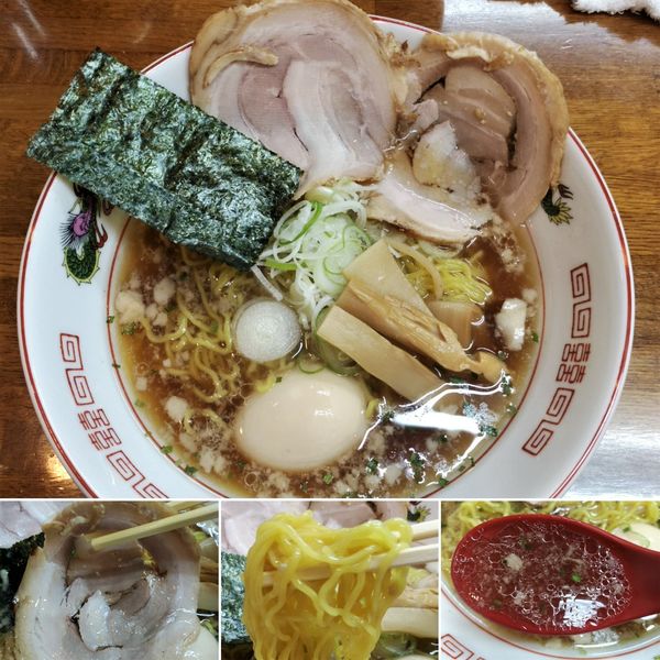 「コッテリ醤油＋味玉＝880円」@一条流 がんこラーメン 南千住店の写真