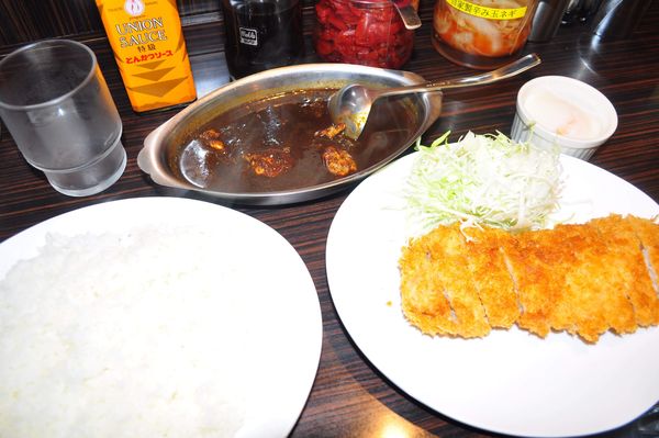 「カシミールカレーとカツ」@カレー屋ジョニー 代々木店の写真