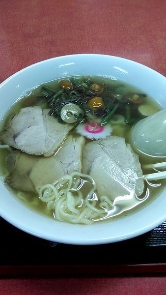 「会津中華ラーメン」@マルモ食堂の写真