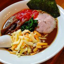 イタリアントマトチーズカレーラーメン(並盛)1,070円