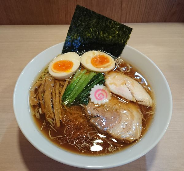 「味玉中華ソバ」@中華ソバ ちゃるめの写真