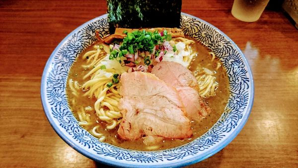 「極上濃厚煮干しそば(大)」@煮干しつけ麺 宮元の写真