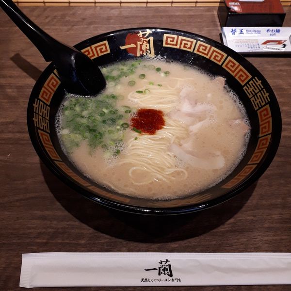 「ラーメン＋替え玉」@一蘭 東大宮店の写真