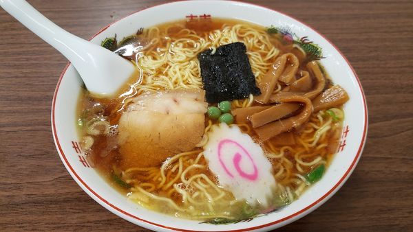 「ラーメン　650円」@多万里食堂の写真