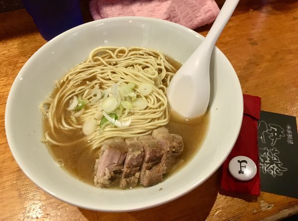 「肉そば 小」@自家製麺 伊藤の写真