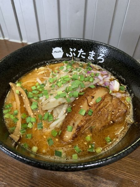 「味噌らーめん」@らーめんぶたまろの写真