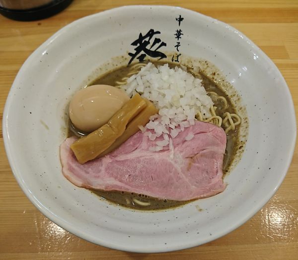 「ハードver+味玉(950円)」@濃厚煮干らーめん 川むらの写真