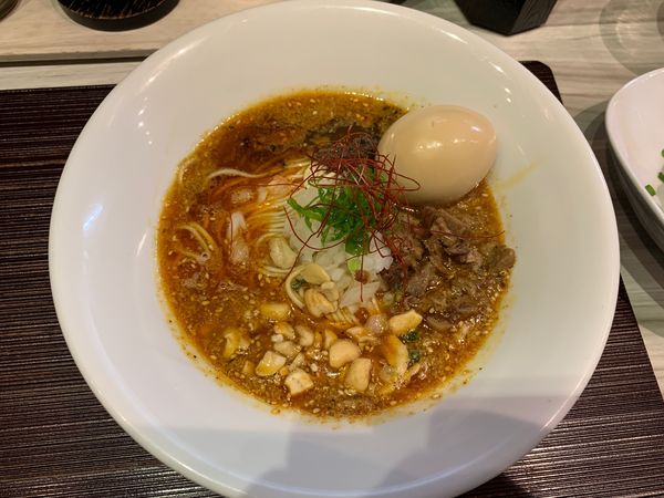 「担々麺」@つくばらーめん 鬼者語 -オニモノガタリ-の写真