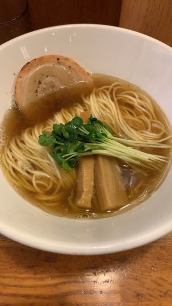 「煮干しそば　780円」@煮干しそば 虎愼の写真