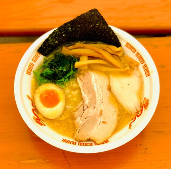 「【とんちき麺】豚と鶏の合わせ味 とんちきらーめん」@大つけ麺博 美味しいラーメン集まりすぎ祭の写真