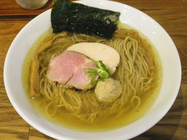 「地鶏　塩（780円）」@自家製麺 純の写真