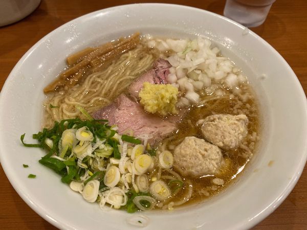 「背脂生姜ラーメン」@中華そば 七麺鳥の写真