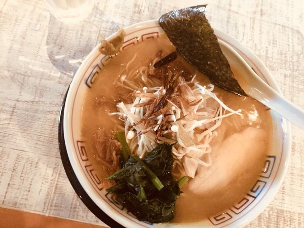 「信州サーモン100%」@ラーメン 仙の写真
