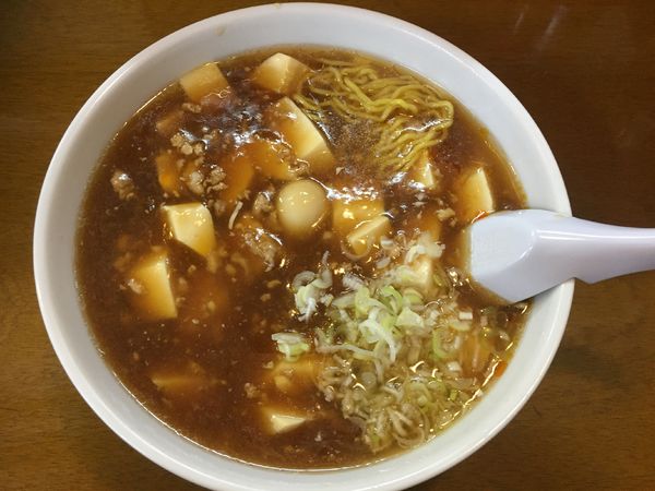 「トーフラーメン¥650+半ライス¥50」@トーフラーメン幸楊の写真