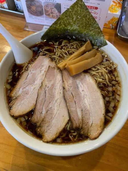 「黒（竹岡式）ラーメン 750円」@ラーメンラブルの写真