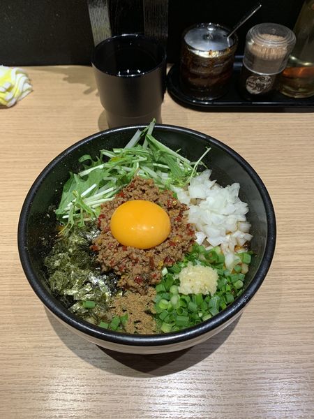 「台湾カレーまぜそば」@麺屋 まぜはるの写真
