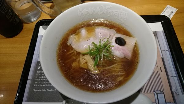 「醤油soba_900円」@らあめん花月嵐 東高円寺店の写真