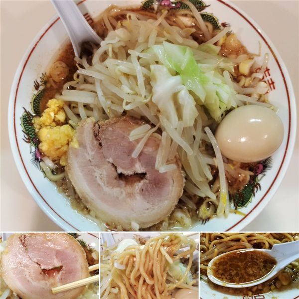 「醤油旨辛ラーメン　760円」@麺家ぶんすけの写真