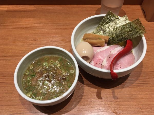 「特製つけ麺」@煮干中華そば 鈴蘭 新宿店の写真