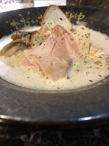 「牡蠣ラーメン【鯛出汁】」@ただいま、変身中。の写真
