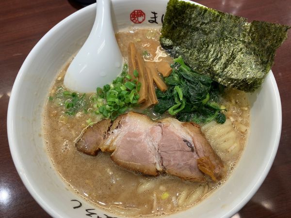 「らーめん760円」@豚骨醤油らーめん まぼろしの写真