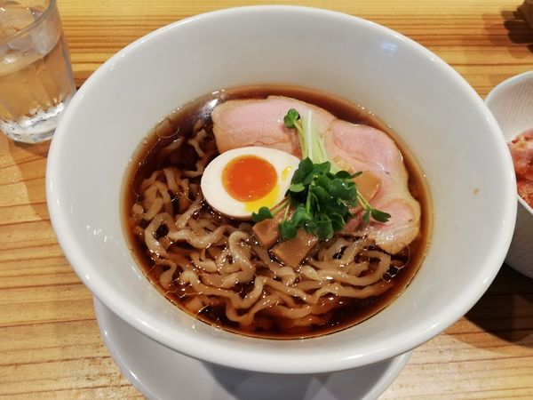 「醤油中華そぱ」@いしかわやの写真