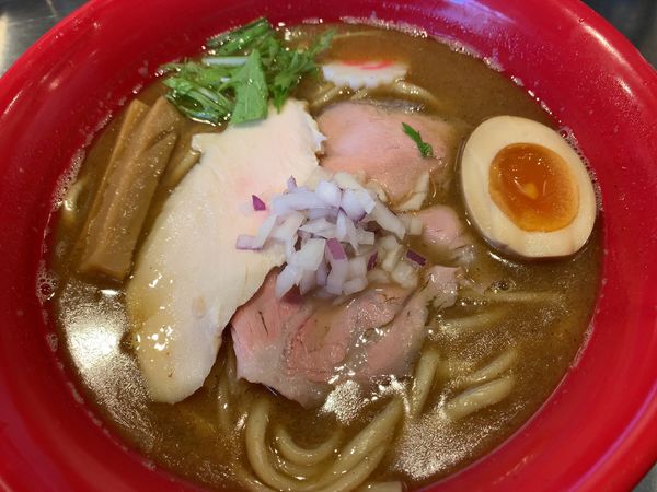 「醤油SOBA690円」@荒節中華にはらいの写真