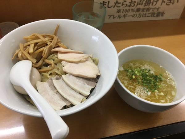 「塩つけ麺」@塩麺屋 錦太朗の写真