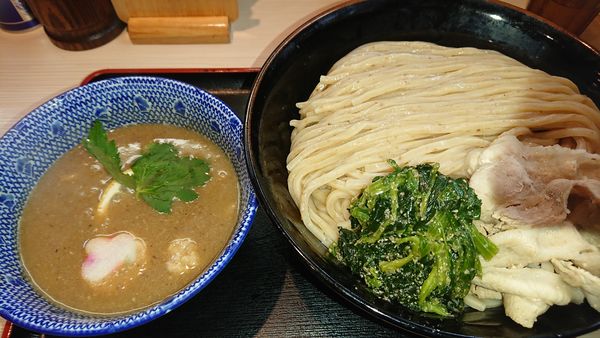 「[限定]塩つけ麺大関(1100円)」@らー麺土俵 鶴嶺峰の写真